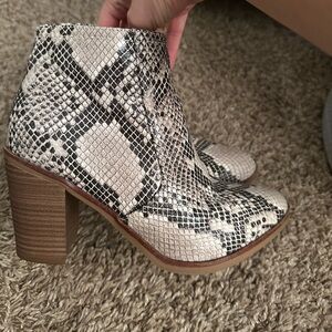 Altar’d State Snakeskin Booties